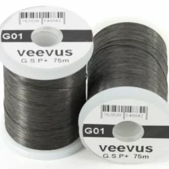 Veevus GSP Thread (Dyneema) - Funky Fly Tying 10 Veevus GSP Thread (Dyneema) - Funky Fly Tying -Fly Tying Materials Sales Veevus GSP Thread Dyneema Black