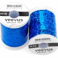 Veevus Holographic Tinsel - Funky Fly Tying -Fly Tying Materials Sales Veevus Holographic Tinsel 10 1