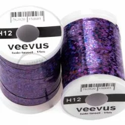Veevus Holographic Tinsel - Funky Fly Tying -Fly Tying Materials Sales Veevus Holographic Tinsel 12 1