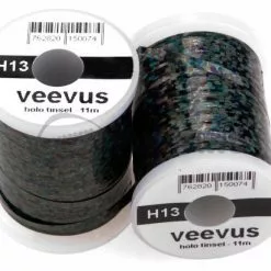 Veevus Holographic Tinsel - Funky Fly Tying -Fly Tying Materials Sales Veevus Holographic Tinsel 13 1
