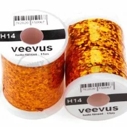 Veevus Holographic Tinsel - Funky Fly Tying -Fly Tying Materials Sales Veevus Holographic Tinsel 14 1
