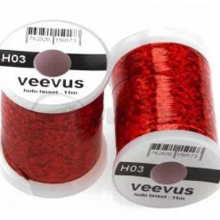 Veevus Holographic Tinsel - Funky Fly Tying -Fly Tying Materials Sales Veevus Holographic Tinsel 3