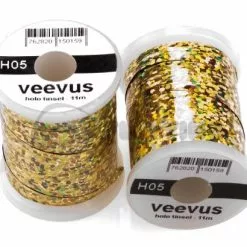 Veevus Holographic Tinsel - Funky Fly Tying -Fly Tying Materials Sales Veevus Holographic Tinsel 5 1