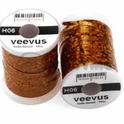 Veevus Holographic Tinsel - Funky Fly Tying -Fly Tying Materials Sales Veevus Holographic Tinsel 6 1
