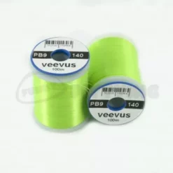 Veevus Power Thread 140. - Funky Fly Tying -Fly Tying Materials Sales Veevus Power Thread 140 Fl Green