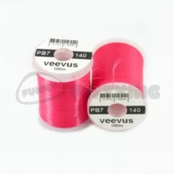Veevus Power Thread 140. - Funky Fly Tying -Fly Tying Materials Sales Veevus Power Thread 140 Fl Pink