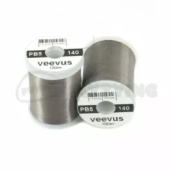 Veevus Power Thread 140. - Funky Fly Tying -Fly Tying Materials Sales Veevus Power Thread 140 Grey 1