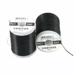 Veevus Power Thread 240 - Funky Fly Tying -Fly Tying Materials Sales Veevus Power Thread 240 Black