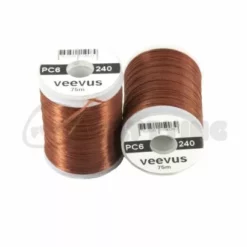 Veevus Power Thread 240 - Funky Fly Tying -Fly Tying Materials Sales Veevus Power Thread 240 Brown 1