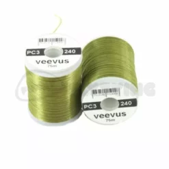 Veevus Power Thread 240 - Funky Fly Tying -Fly Tying Materials Sales Veevus Power Thread 240 Olive 1