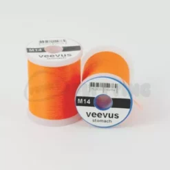 Veevus Stomach (Body) Thread Medium - Funky Fly Tying 30 Veevus Stomach (Body) Thread Medium - Funky Fly Tying -Fly Tying Materials Sales Veevus Stomach Body Thread Large Fl Orange 4