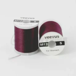 Veevus Stomach (Body) Thread Small - Funky Fly Tying -Fly Tying Materials Sales Veevus Stomach Body Thread Small Claret 1