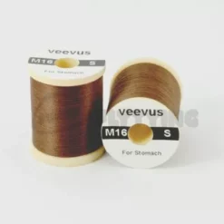 Veevus Stomach (Body) Thread Small - Funky Fly Tying -Fly Tying Materials Sales Veevus Stomach Body Thread Small Dark Brown