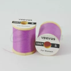 Veevus Stomach (Body) Thread Small - Funky Fly Tying -Fly Tying Materials Sales Veevus Stomach Body Thread Small Pink