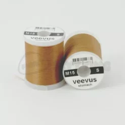 Veevus Stomach (Body) Thread Small - Funky Fly Tying -Fly Tying Materials Sales Veevus Stomach Body Thread Small Rusty Brown 1