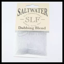 Wapsi SLF Saltwater Dubbing Packets - Funky Fly Tying -Fly Tying Materials Sales Wapsi SLF Saltwater Dubbing Packets Pearl Grey 1