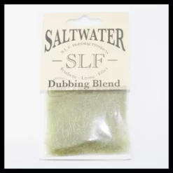 Wapsi SLF Saltwater Dubbing Packets - Funky Fly Tying -Fly Tying Materials Sales Wapsi SLF Saltwater Dubbing Packets Smokey Olive