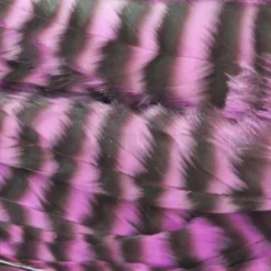 Whiting 1/4oz Loose Pack Of Schlappen - Funky Fly Tying -Fly Tying Materials Sales Whiting 1 4oz Loose Pack of Schlappen Dyed Grizzly Pink 1