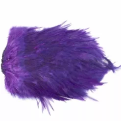Whiting 4 B's Rooster Saddle - Funky Fly Tying -Fly Tying Materials Sales Whiting 4B Rooster Saddle Capes Dyed Purple