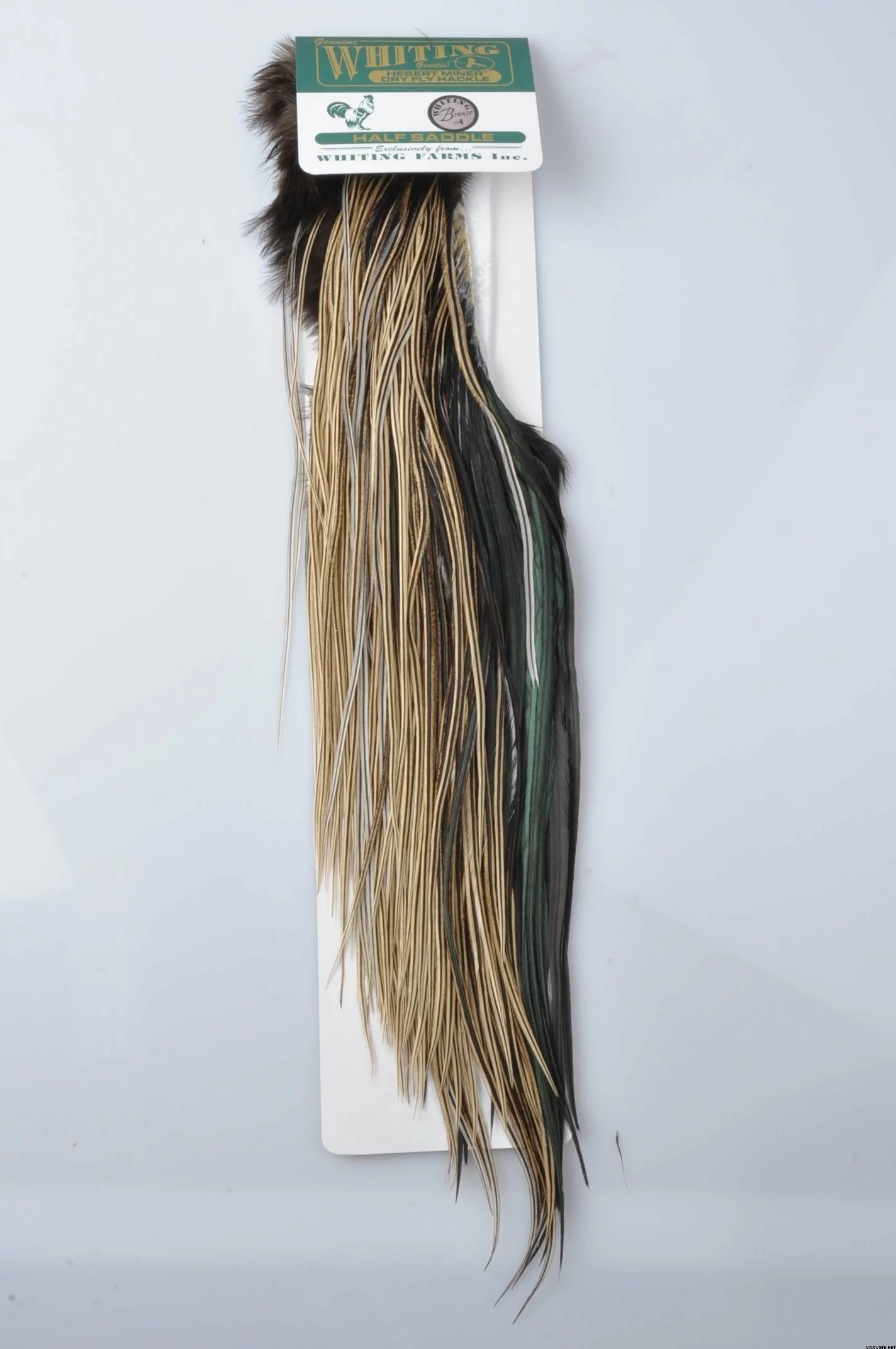 Whiting Hebert/Miner Bronze 1/2 Saddle - Funky Fly Tying 3 Whiting Hebert/Miner Bronze 1/2 Saddle - Funky Fly Tying