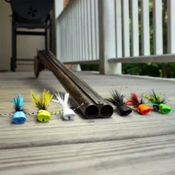 Fish Skull Flymen Surface Seducer Double Barrel Popper Bodies - Funky Fly Tying -Fly Tying Materials Sales shotgun DB group 1